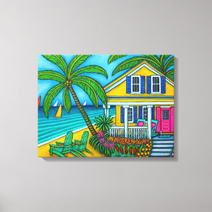 Ticket zum Paradies Canvas Print by Lisa Lorenz Leinwanddruck