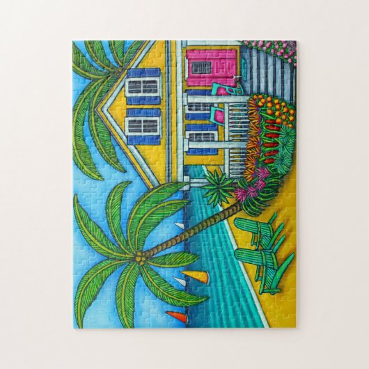 Ticket zum Paradies Puzzle von Lisa Lorenz (Vertikal)