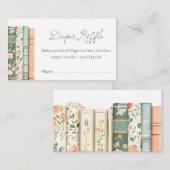 Ticket zum Thema "Buch" Begleitkarte (Vorne/Hinten)