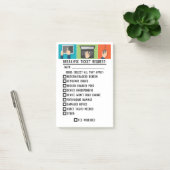 Ticketanfrage nach dem Ende der Bestellung/Ticketr Post-it Klebezettel (Büro)