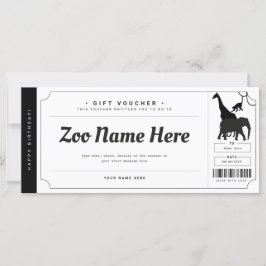 Ticketgutschein für Überraschungen-Zoo