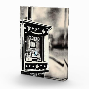 Ticketkabine für das Vintage Kino Fotoblock