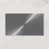 Ticketkarte für den Silbermetalleffekt Begleitkarte (Rückseite)