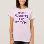 Ticketmonster sind mein Typ T-Shirt (Vorderseite)