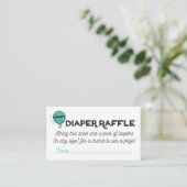 Tickets für Adventure Diaper Begleitkarte (Stehend Vorderseite)