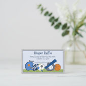 Tickets für das attraktive Sport Player Diaper Begleitkarte (Stehend Vorderseite)