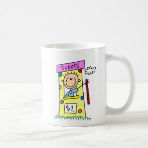 Tickets Für Die Messe Stick Figure Tasse