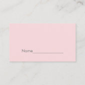 Tickets für die Raffination Snowflake Pink & Silve (Rückseite)