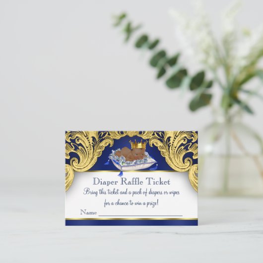 Tickets für die Raffles Begleitkarte (Stehend Vorderseite)