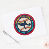 Tickets für Offense verkauft Runder Aufkleber (Umschlag)