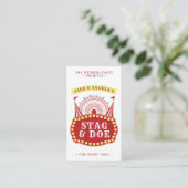 Tickets zum Thema Karneval (Stehend Vorderseite)