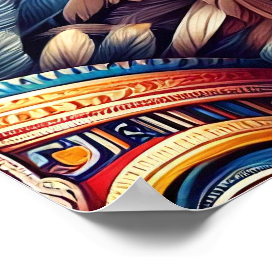 Ticki-Maske Poster (Ecke)