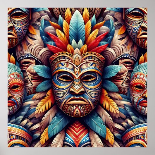 Ticki-Maske Poster (Vorne)