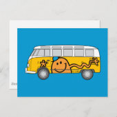 Tickle-Bus Postkarte (Vorne/Hinten)