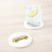 Tickle-Bus Sandstein Untersetzer (Seite)