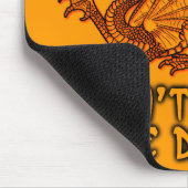 Tickle den Drache lustigen Mousepad Spaß (Ecke)