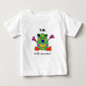 Tickle-Monster-Baby-Ausstattung Baby T-shirt (Vorderseite)