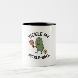 Tickle my Pickle ball Zweifarbige Tasse