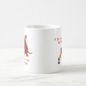 Tickle nicht den Drachen… Kaffeetasse (Mittel)