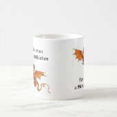 Tickle nie eine Schlafendrache-Tasse Kaffeetasse (Mittel)