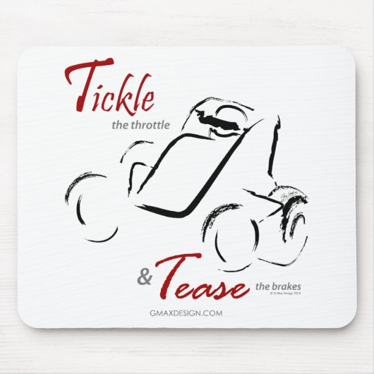 Tickle & Tease Sprintcar Mousepad (Vorne)