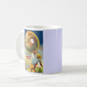 Tickle the Earth - Viktorianische Karte Kaffeetasse (Vorderseite Links)