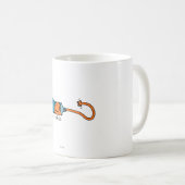 Tickle Toothpaste Kaffeetasse (VorderseiteRechts)