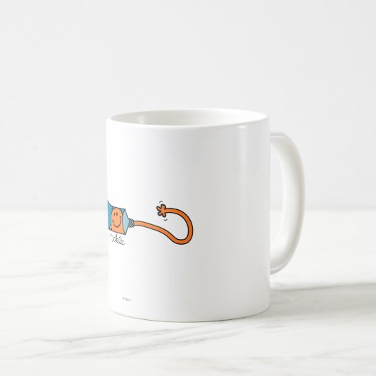 Tickle Toothpaste Kaffeetasse (VorderseiteRechts)