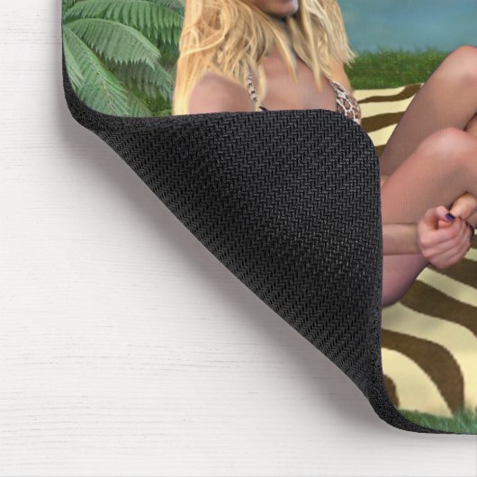 TICKLE WRESTLING BABES MOUSEPAD (Ecke)