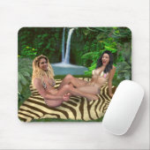 TICKLE WRESTLING BABES MOUSEPAD (Mit Mouse)