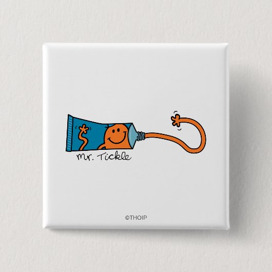 Tickle Zahnpasta Button (Vorderseite)
