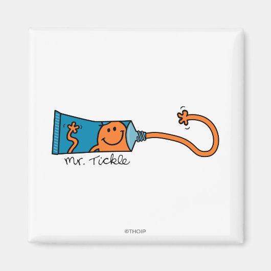 Tickle Zahnpasta Magnet (Vorne)