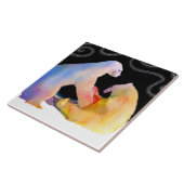 Ticklebear Polar Bear Tile Fliese (Seite)