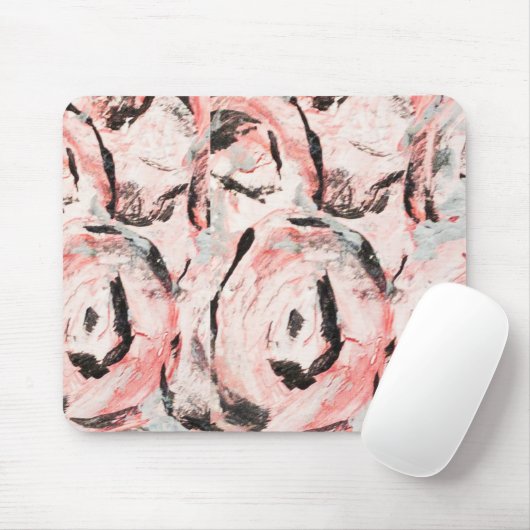 Tickled rosa Mausunterlage Mousepad (Mit Mouse)