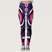 Tickommaske Leggings (Vorderseite)