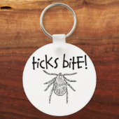 Ticks Biss! Schlüsselanhänger (Vorderseite)