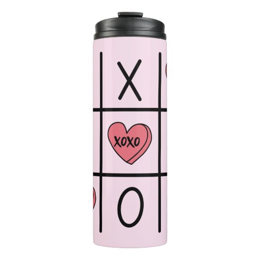 TicTacToe Thermosbecher (Vorderseite)
