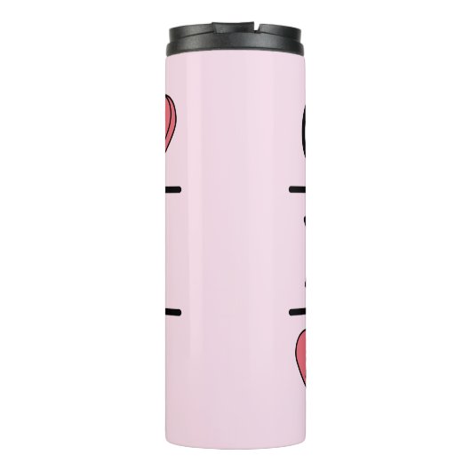 TicTacToe Thermosbecher (Rückseite)