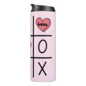 TicTacToe Thermosbecher (Nach rechts gedreht)