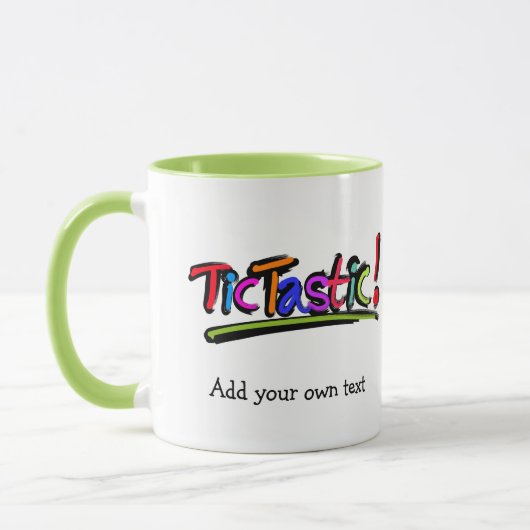 TicTastic! Tasse addieren Ihre eigene tic (Links)