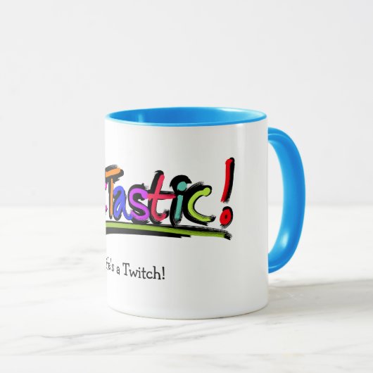 TicTastic! Tasse - addieren Sie Ihren eigenen tic (VorderseiteRechts)