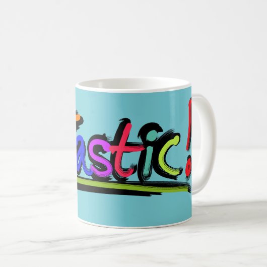 TicTastic! Tasse, zum Ihres tics zu feiern Kaffeetasse (VorderseiteRechts)