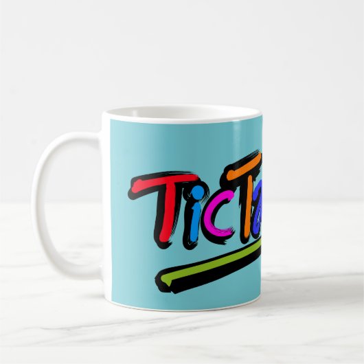 TicTastic! Tasse, zum Ihres tics zu feiern Kaffeetasse (Links)