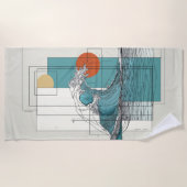 Tidal Balance Beach Handtuch (Vorderseite)