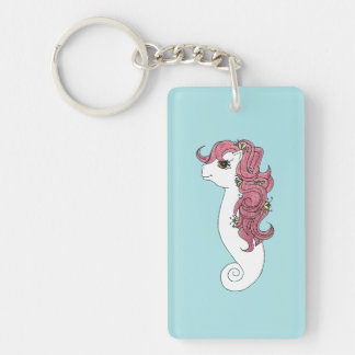 Tidal Bloom Sea Pony - G1 Inspiriertes My Little P Schlüsselanhänger