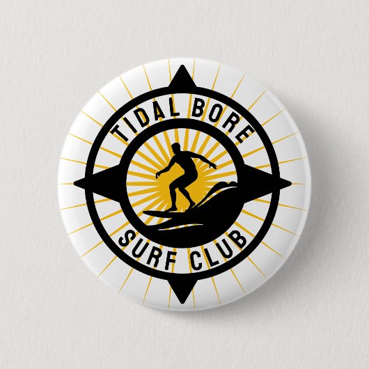 Tidal Bore Surfe Club Button (Vorderseite)