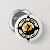 Tidal Bore Surfe Club Button (Vorne & Hinten)