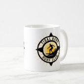 Tidal Bore Surfe Club Kaffeetasse (VorderseiteRechts)