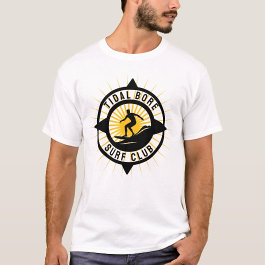 Tidal Bore Surfe Club T-Shirt (Vorderseite)