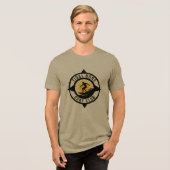 Tidal Bore Surfe Club Tri-Blend Shirt (Vorderseite voll)